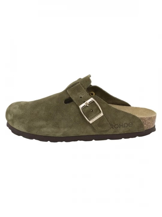 Foto van product ROHDE Clogs 'Alba' donkergroen