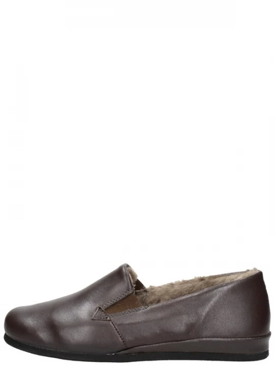 Foto van product ROHDE Huisschoen 'Heren pantoffels' donkerbruin