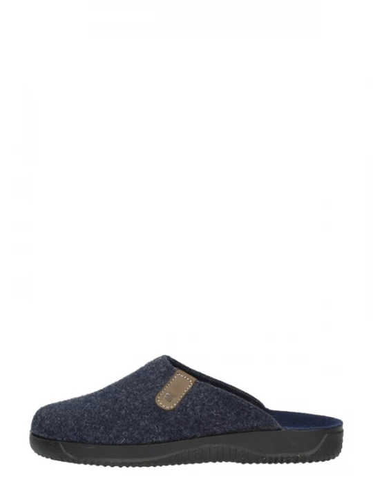 Foto van product ROHDE Huisschoen 'Pantoffels Open' blauw