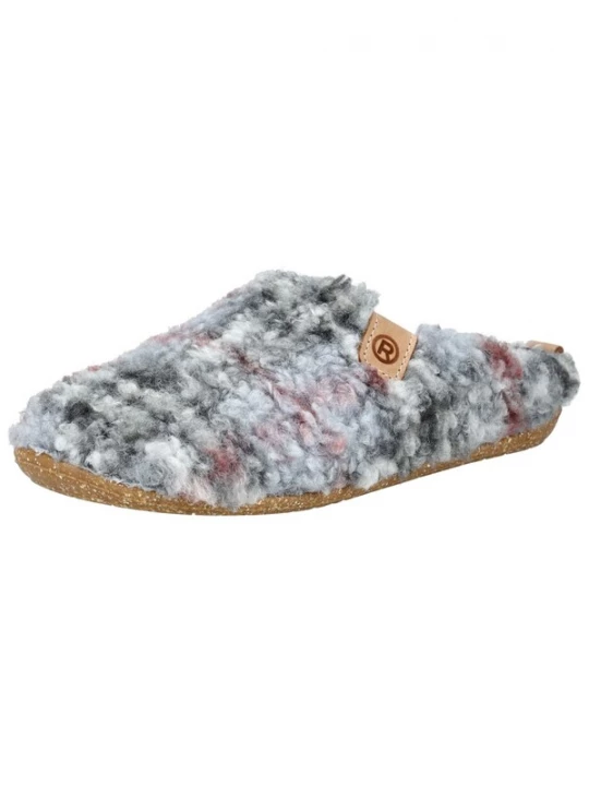 Foto van product ROHDE Huisschoenen lichtblauw / grijs / sering / zwart