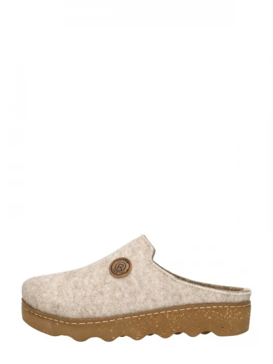 Foto van product ROHDE Huisschoenen 'Pantoffels Open' beige