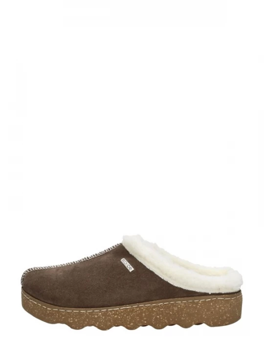 Foto van product ROHDE Huisschoenen 'Pantoffels Open' taupe