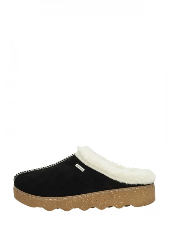 Foto van product ROHDE Huisschoenen 'Pantoffels Open' zwart