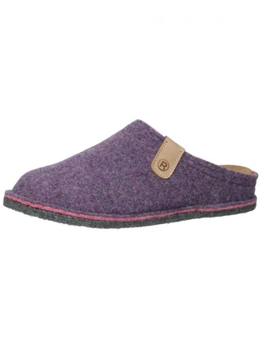 Foto van product ROHDE Huisschoenen sand / donkerlila