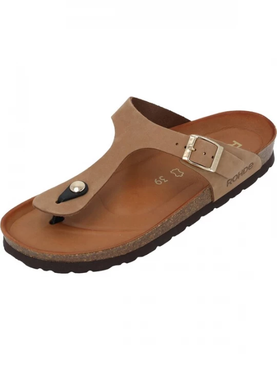 Foto van product ROHDE Teenslipper '5642' lichtbruin