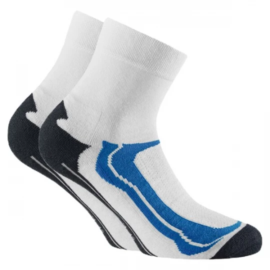 Foto van product Rohner Basic Sportsokken blauw / zwart / wit