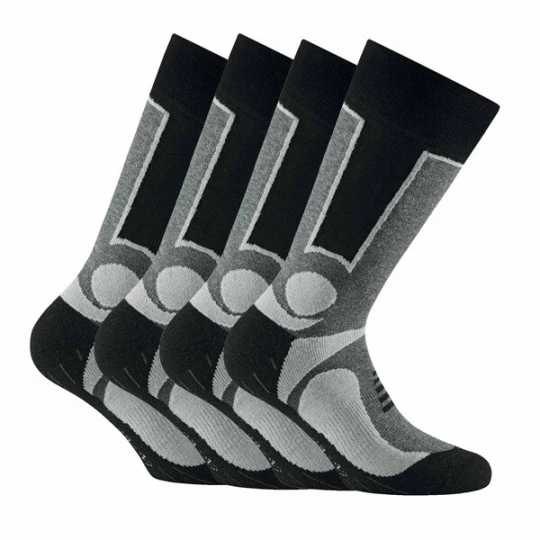 Foto van product Rohner Basic Sportsokken grijs / zwart
