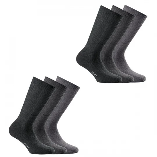 Foto van product Rohner Basic Sportsokken grijs / zwart