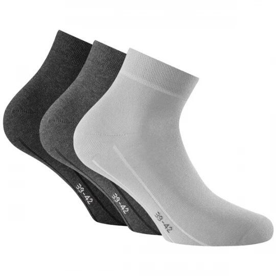 Foto van product Rohner Socks Sokken antraciet / lichtgrijs / donkergrijs