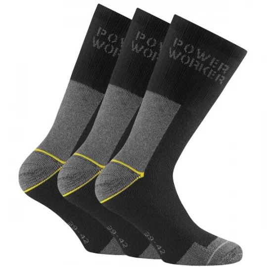 Foto van product Rohner Socks Sokken geel / grijs / zwart