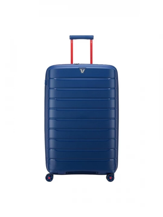 Foto van product Roncato Trolley 'RONCATO TROLLEY GRANDE B-FLYING 4R 78CM EXP Valigie e Trolley' donkerblauw