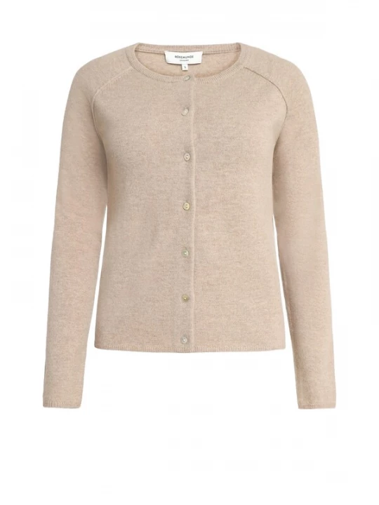 Foto van product rosemunde Gebreid vest beige