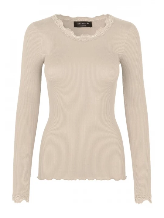 Foto van product rosemunde Shirt ecru / brokaat