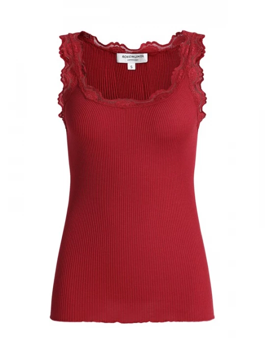 Foto van product rosemunde Top bloedrood
