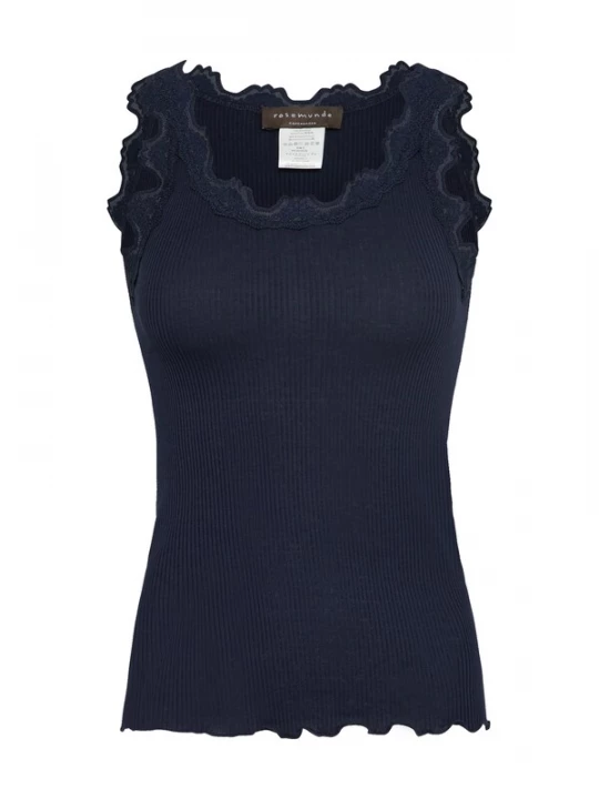 Foto van product rosemunde Top 'vintage lace' navy