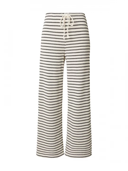 Foto van product ROXY Broek 'PALMA DE PLAYA' zwart / wit