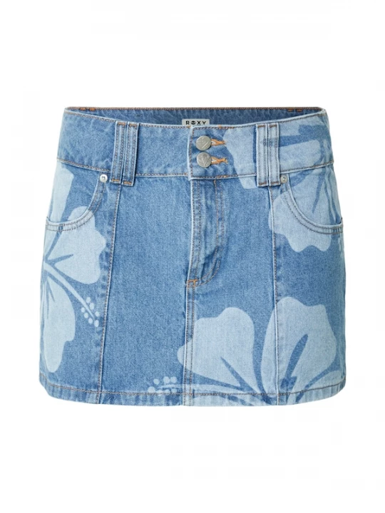 Foto van product ROXY Rok blauw denim / lichtblauw