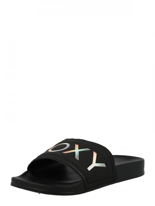 Foto van product ROXY Sandalen 'Rg Slippy Li' lichtblauw / geel / mandarijn / zwart