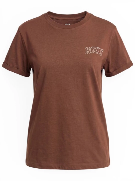 Foto van product ROXY Shirt 'OCEAN' bruin / wit
