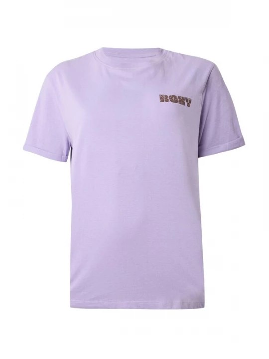 Foto van product ROXY Shirt 'Oceanregular' bruin / lavendel / wit