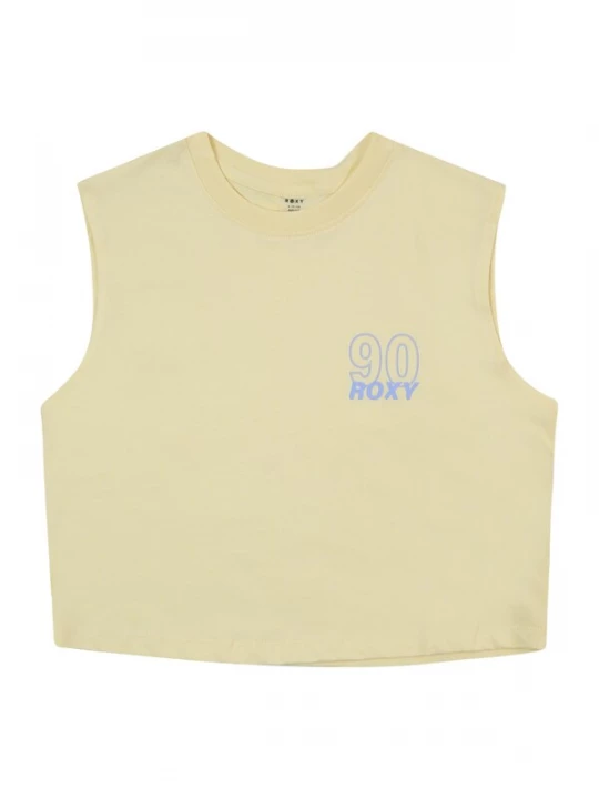 Foto van product ROXY Sporttop 'ESSENTIAL' lichtblauw / mosterd