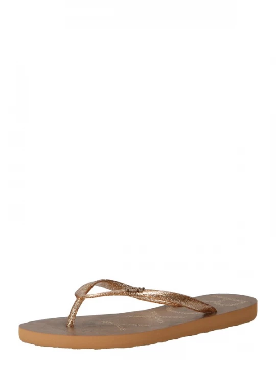 Foto van product ROXY Teenslipper 'Viva Sparkle' brons