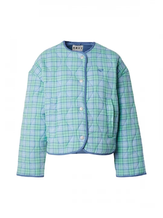 Foto van product ROXY Tussenjas 'Seaside Resort' blauw / aqua / lichtblauw / wit