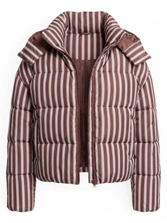 Foto van product ROXY Winterjas 'Diamond Forest' bruin / wit