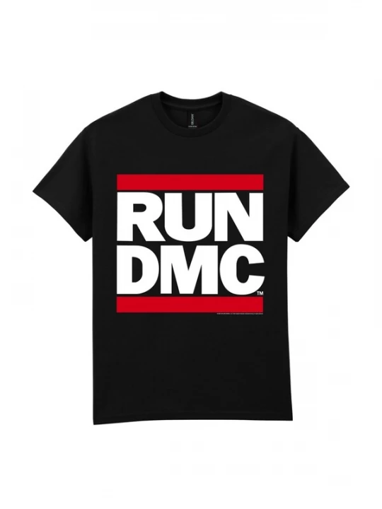 Foto van product RUN DMC Shirt 'RUN DMC Logo T-Shirt' zwart
