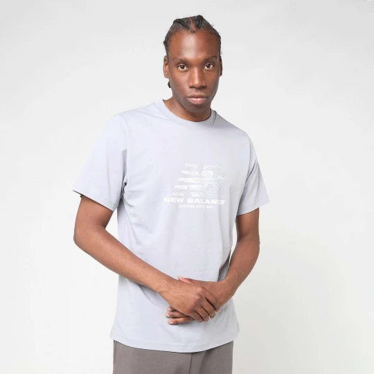 Foto van product Running Lines T-Shirt New Balance blauw