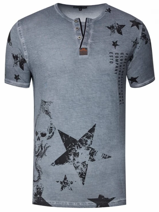 Foto van product Rusty Neal Shirt antraciet