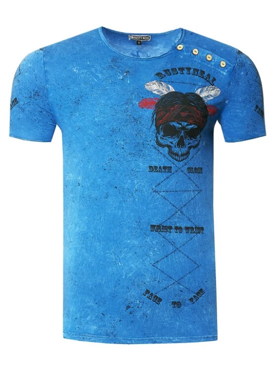 Foto van product Rusty Neal Shirt blauw