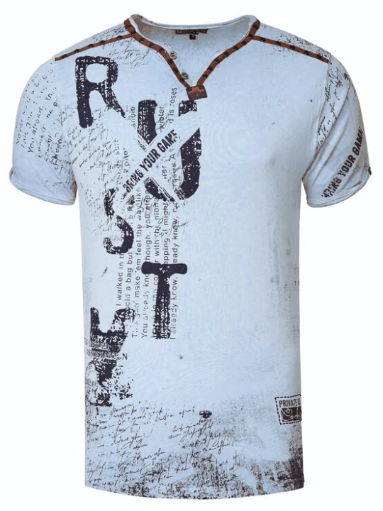 Foto van product Rusty Neal Shirt blauw