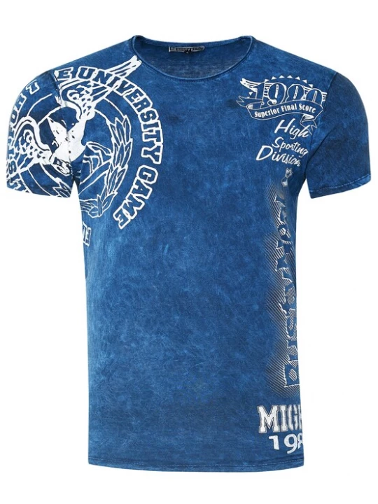 Foto van product Rusty Neal Shirt blauw