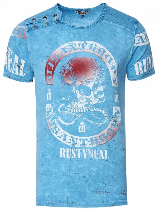 Foto van product Rusty Neal Shirt blauw