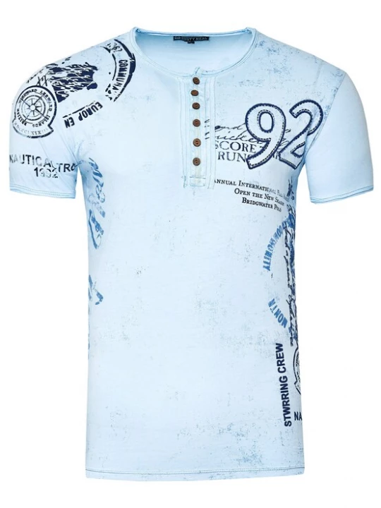Foto van product Rusty Neal Shirt blauw