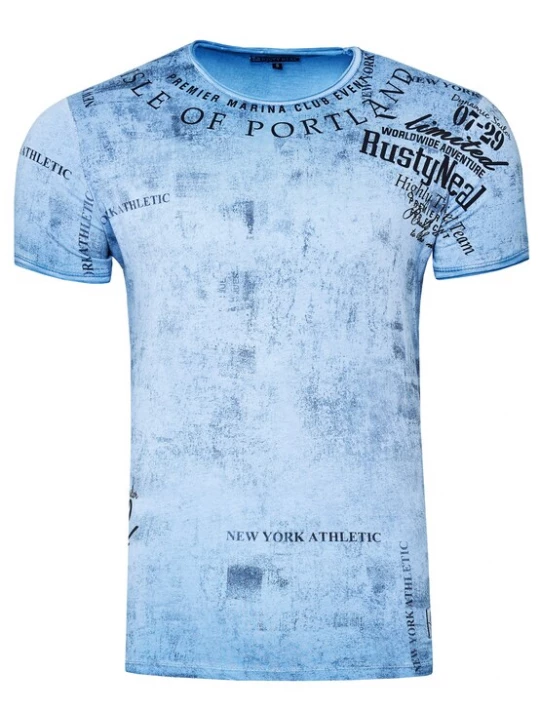 Foto van product Rusty Neal Shirt blauw