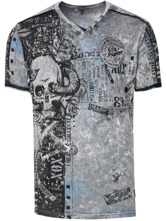 Foto van product Rusty Neal Shirt donkergrijs