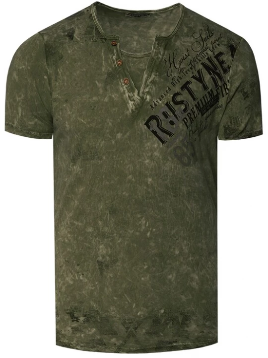 Foto van product Rusty Neal Shirt donkergroen