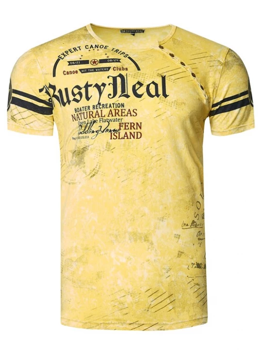 Foto van product Rusty Neal Shirt geel