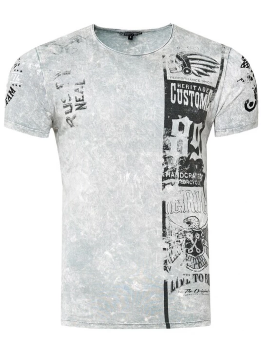 Foto van product Rusty Neal Shirt grijs