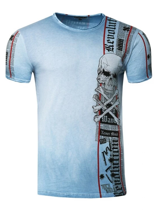 Foto van product Rusty Neal Shirt lichtblauw