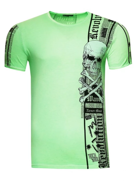 Foto van product Rusty Neal Shirt neongroen