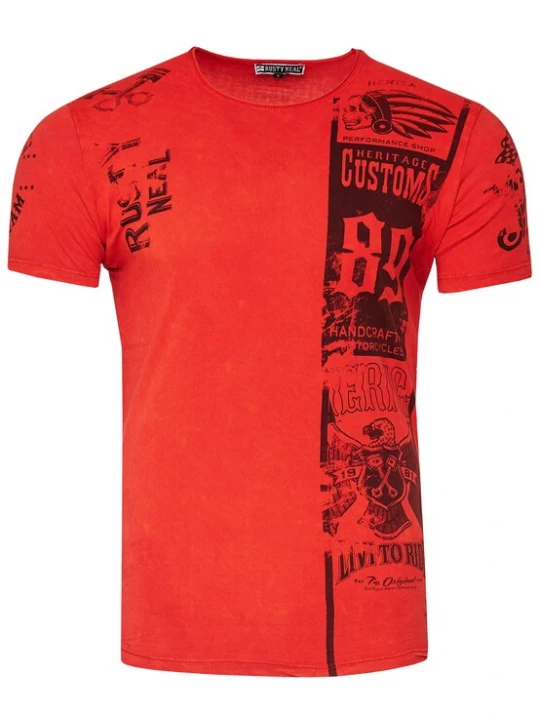 Foto van product Rusty Neal Shirt rood