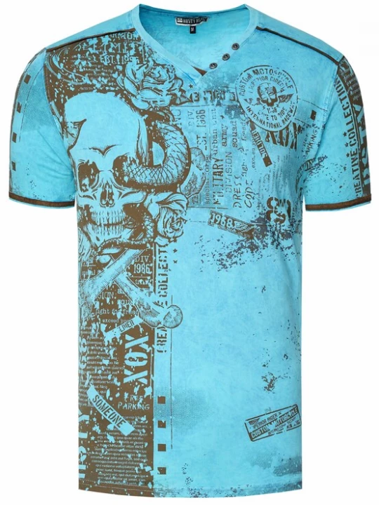 Foto van product Rusty Neal Shirt turquoise