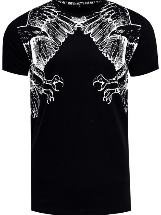 Foto van product Rusty Neal Shirt zwart / wit