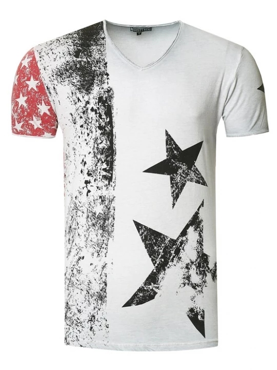 Foto van product Rusty Neal Shirt zwart / wit