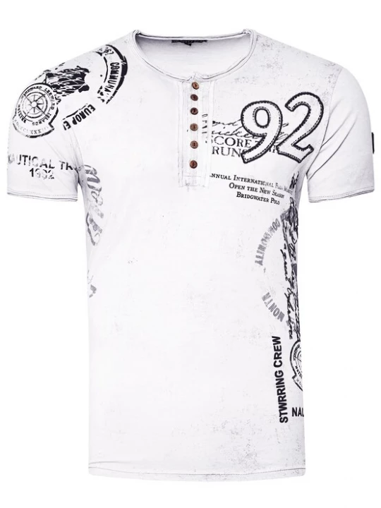 Foto van product Rusty Neal Shirt zwart / wit