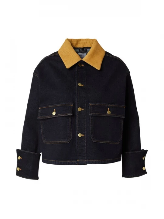 Foto van product RYC by Angelina Kirsch Tussenjas blauw / geel