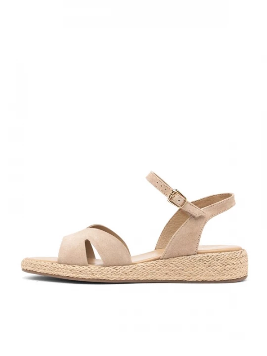 Foto van product RYŁKO Sandalen met riem beige